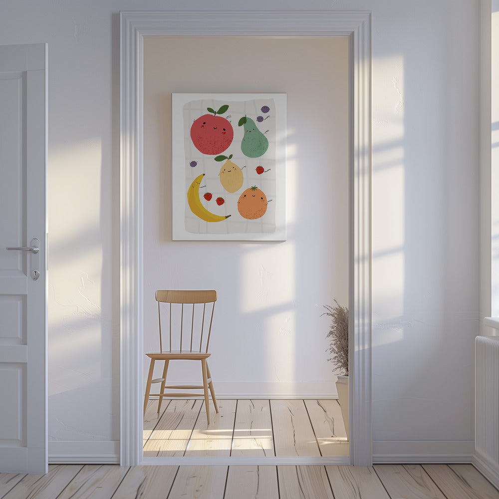 Fruit Kinderposter | Canvas