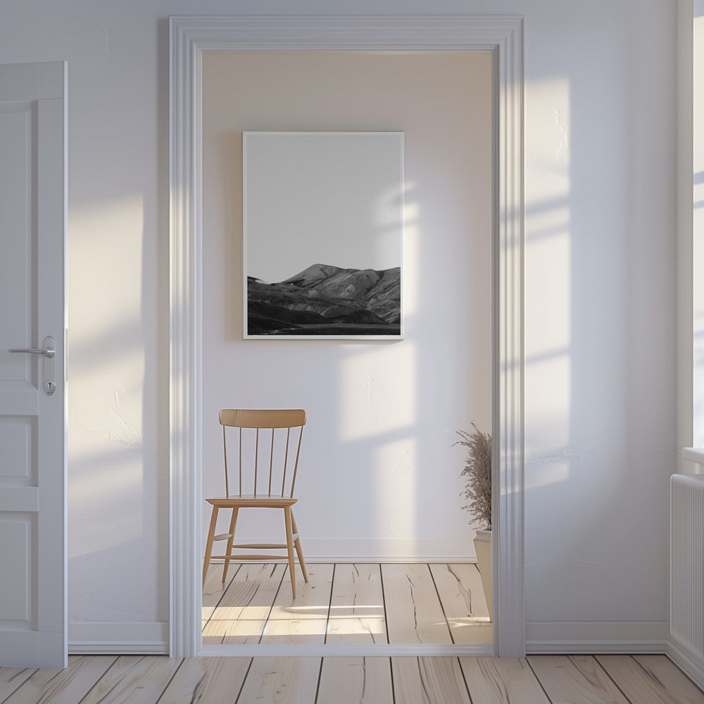 Monochrome bergen | Canvas