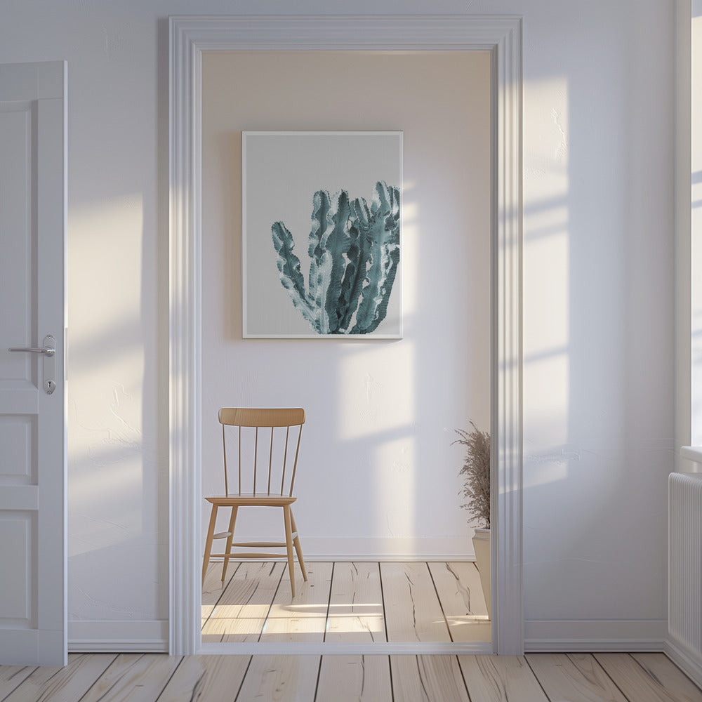 Cactus Elegantie | Canvas