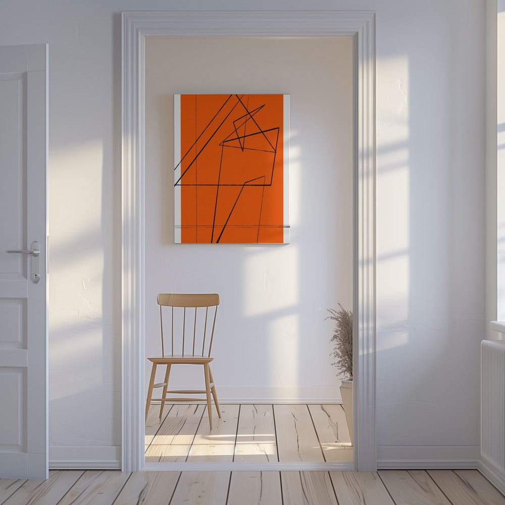 Geometrische Wirwar | Canvas