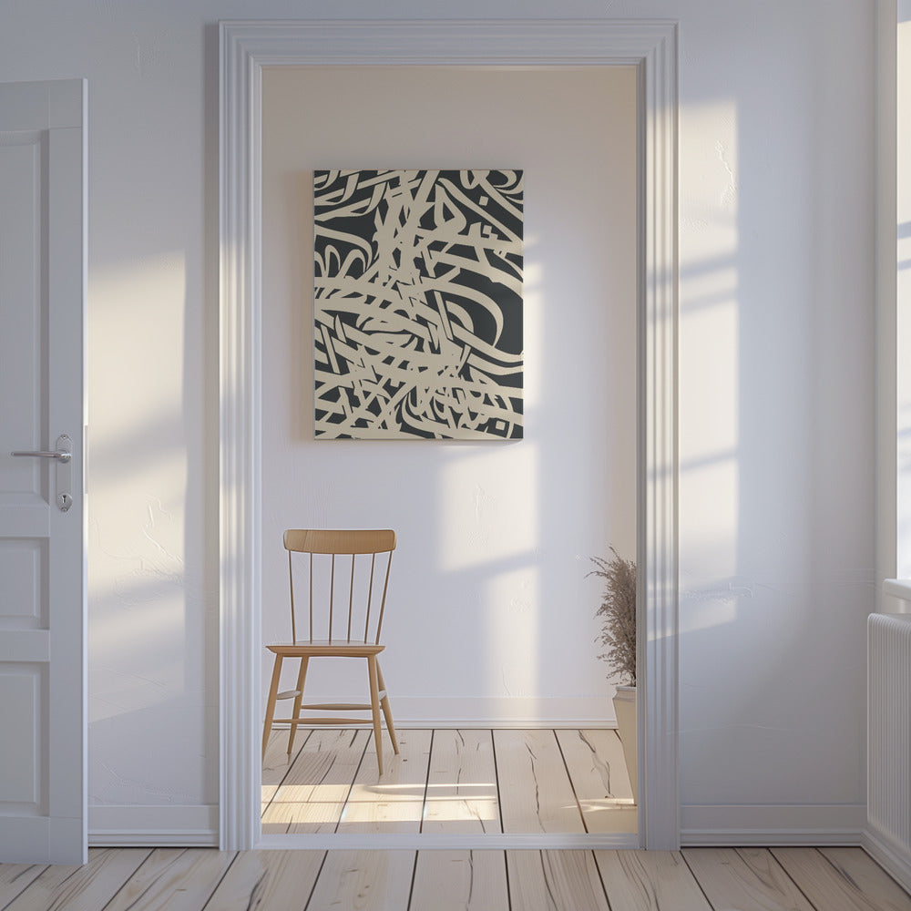 Dynamische compositie van overlapping | Canvas