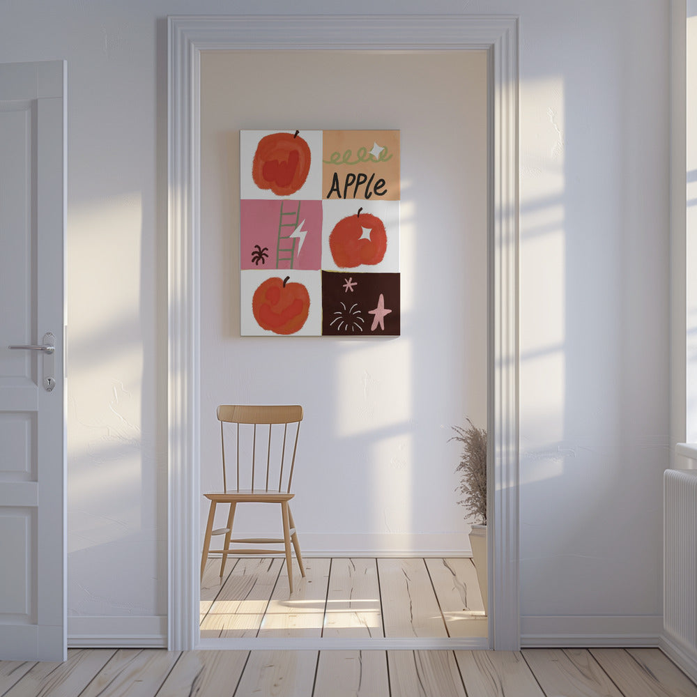Apple poster | Canvas