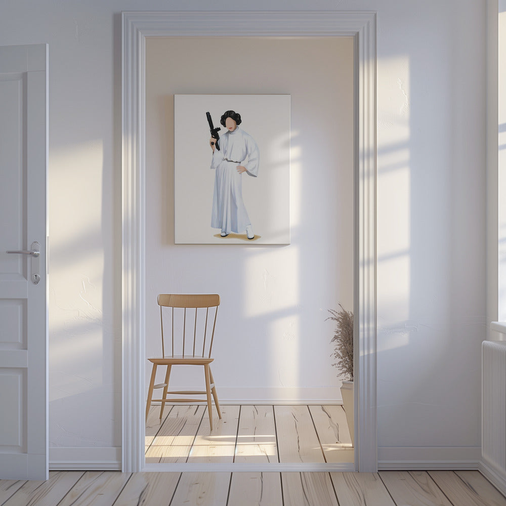 Prinses Leia | Canvas