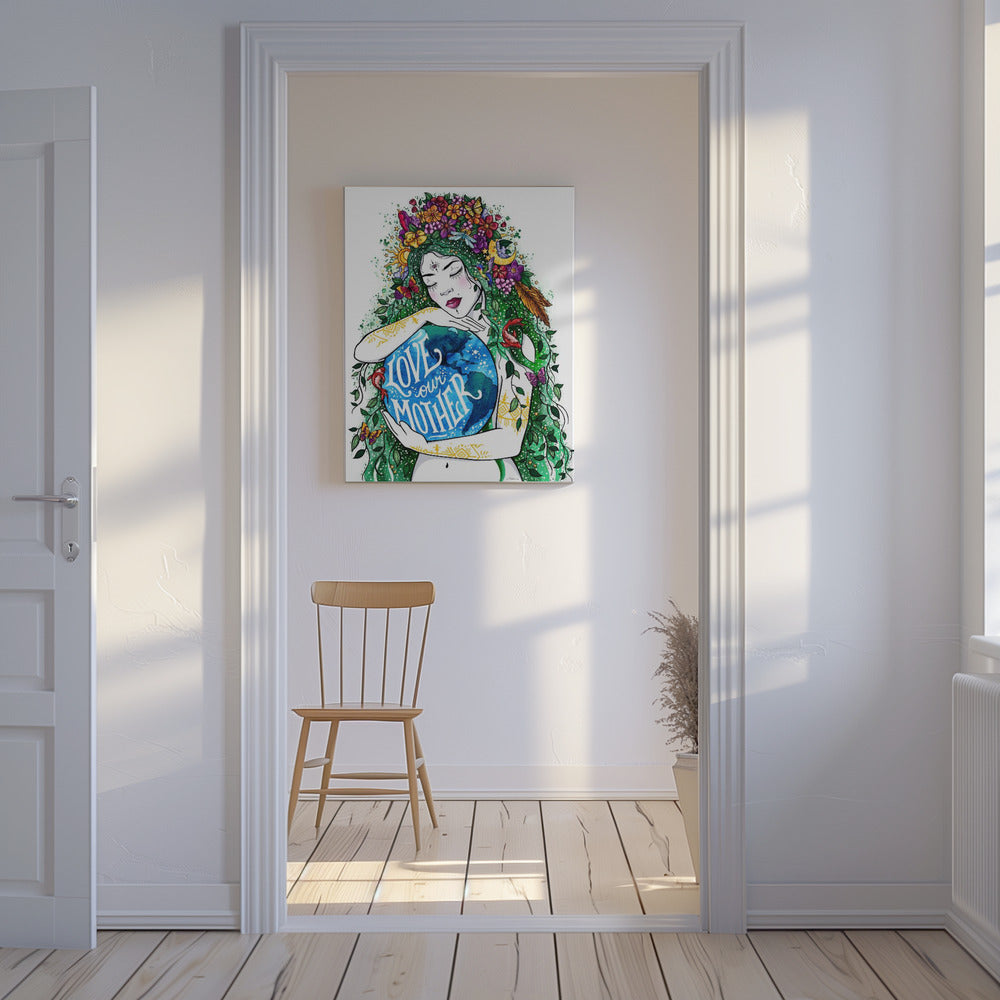 Heb onze Moeder lief | Canvas