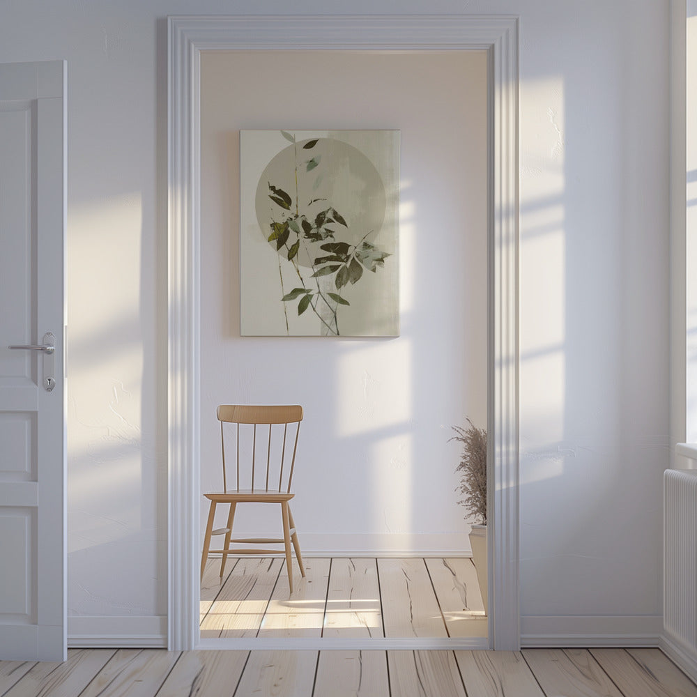 Fluisterende bladeren | Canvas