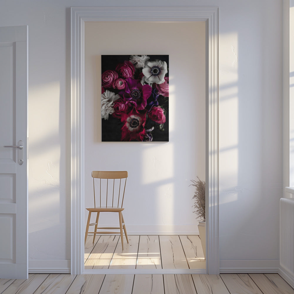 Dark Flowers 1 | Canvas