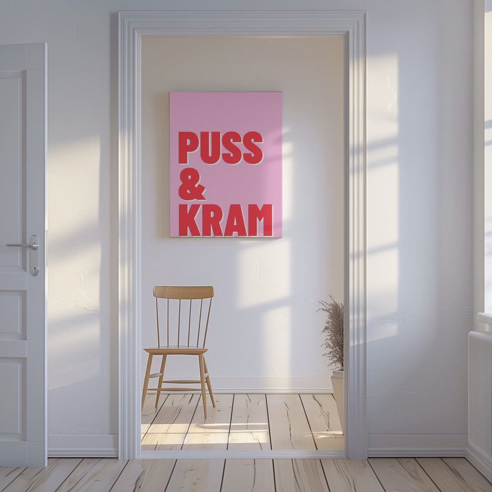 Knuffels en kusjes | Canvas