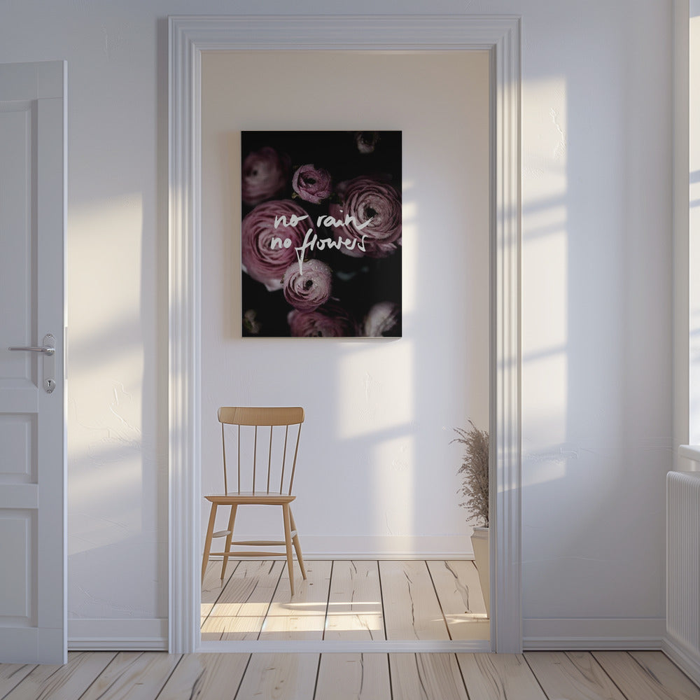 Geen regen, geen bloemen 2 | Canvas