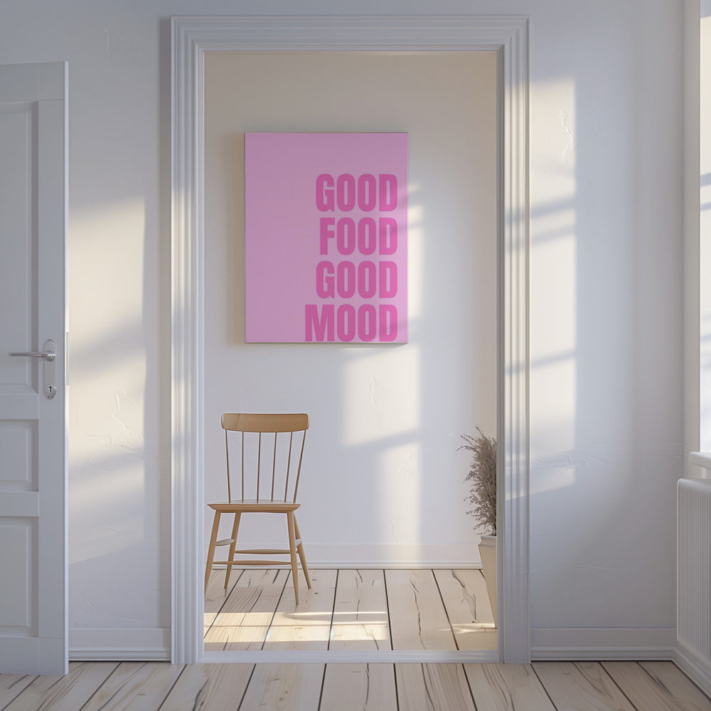 Alleen positieve vibes | Canvas