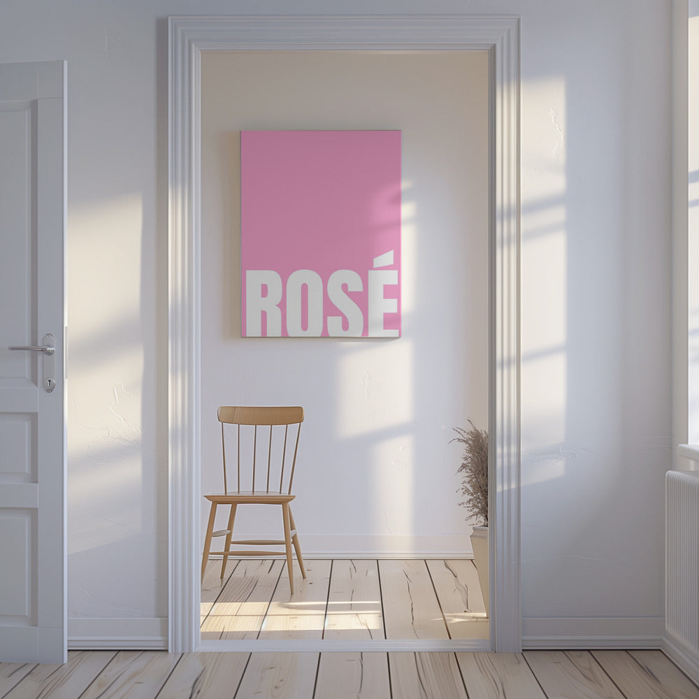 Roze Rosé Essence | Canvas