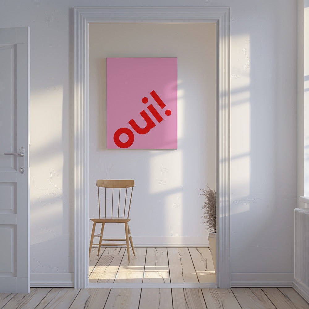 Ja in vette letters | Canvas