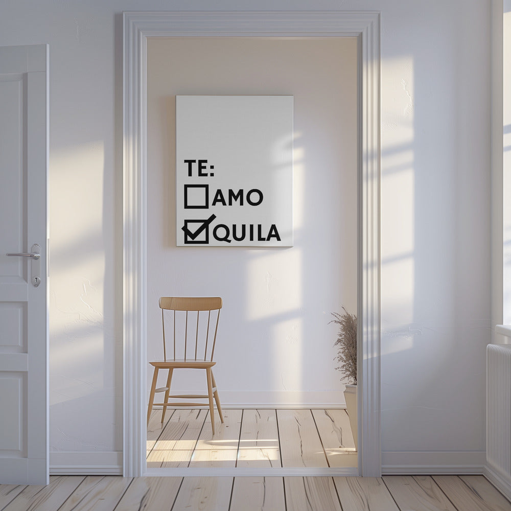 Tequila Liefde Keuze | Canvas
