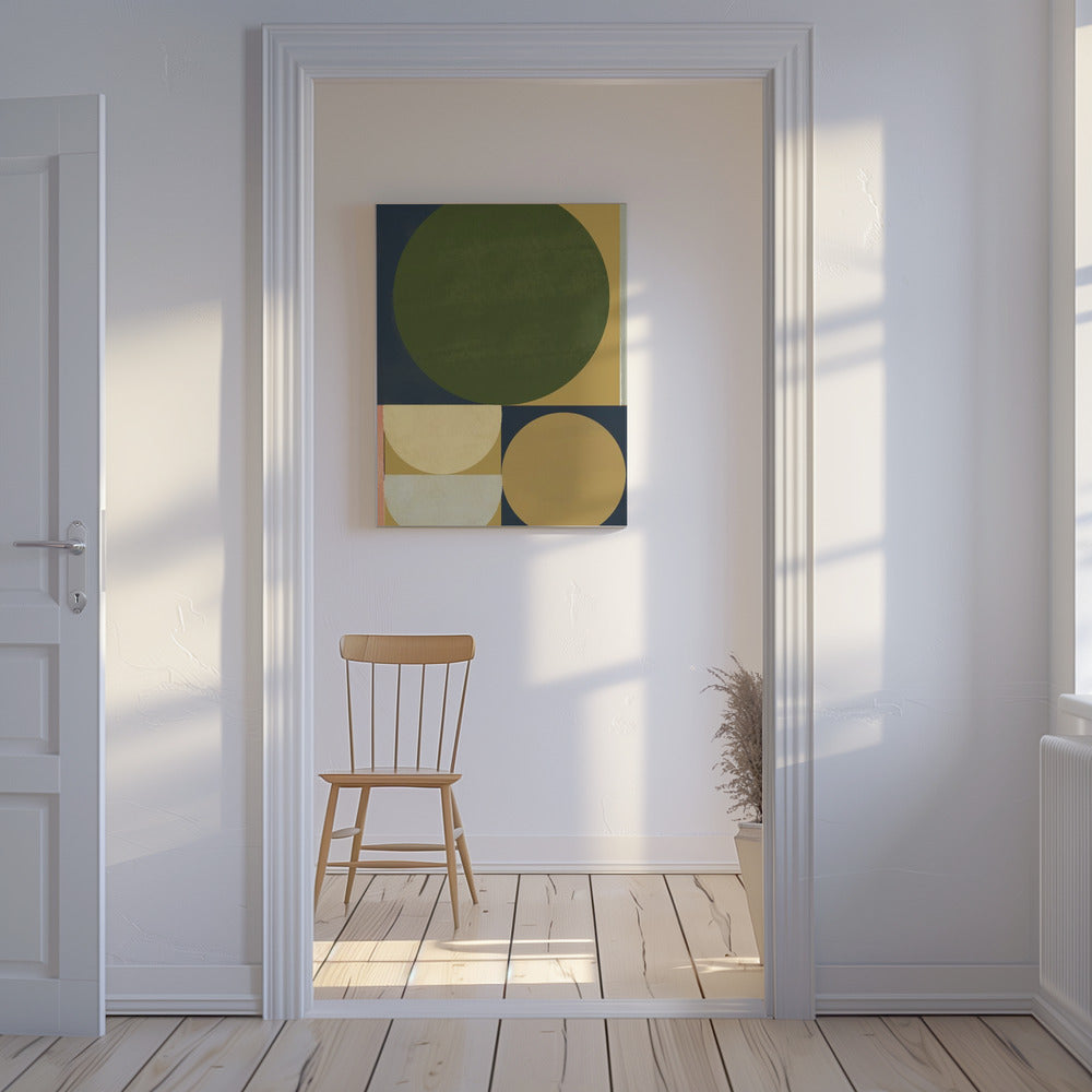 Hedendaagse Geometrisch 1 | Canvas