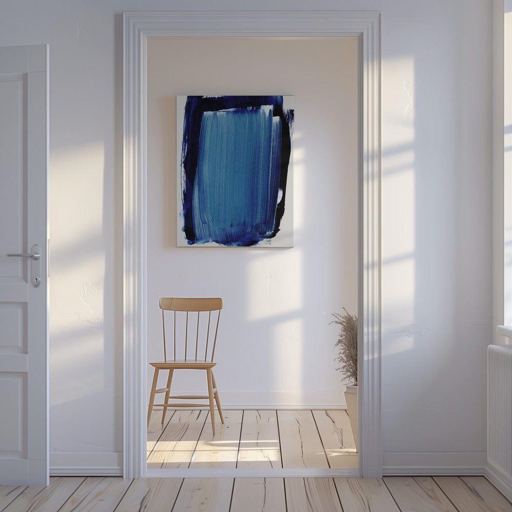 Abstracte penseelstreken 112 | Canvas