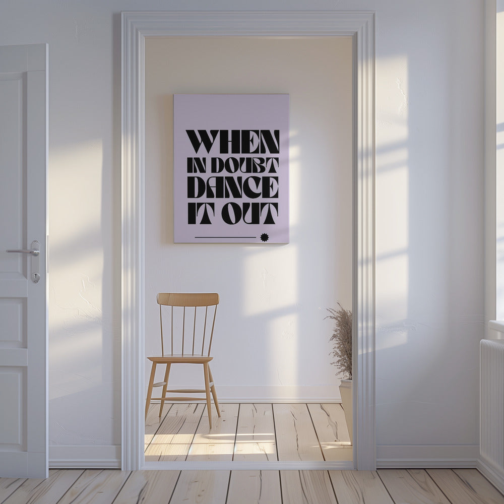 Dans de twijfels weg | Canvas