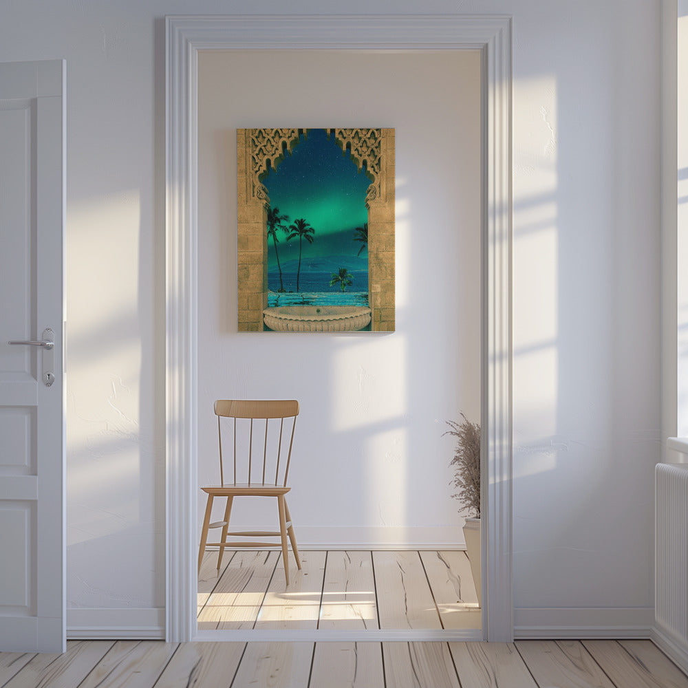 Portaal naar de nacht | Canvas