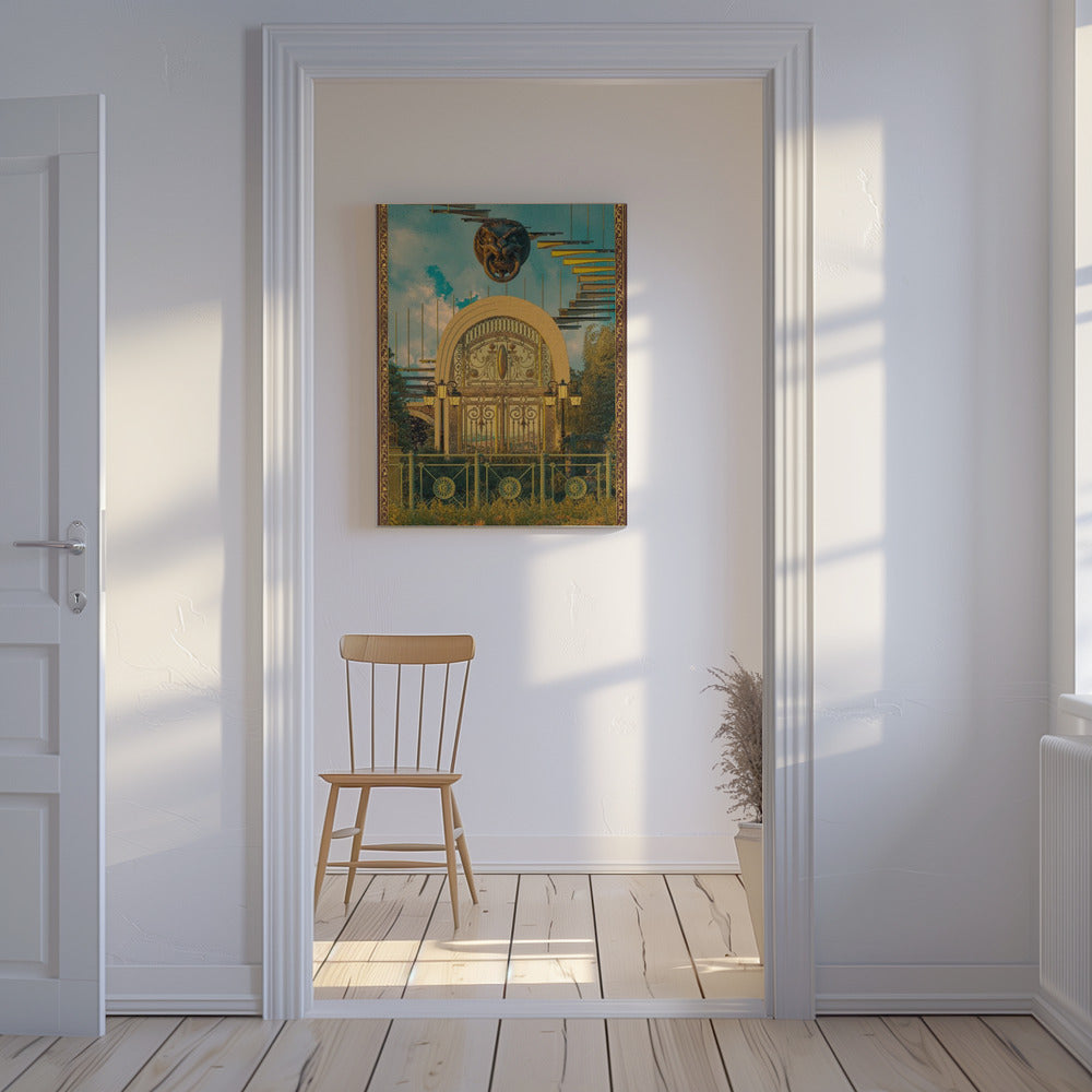 Surrealistische Poort | Canvas