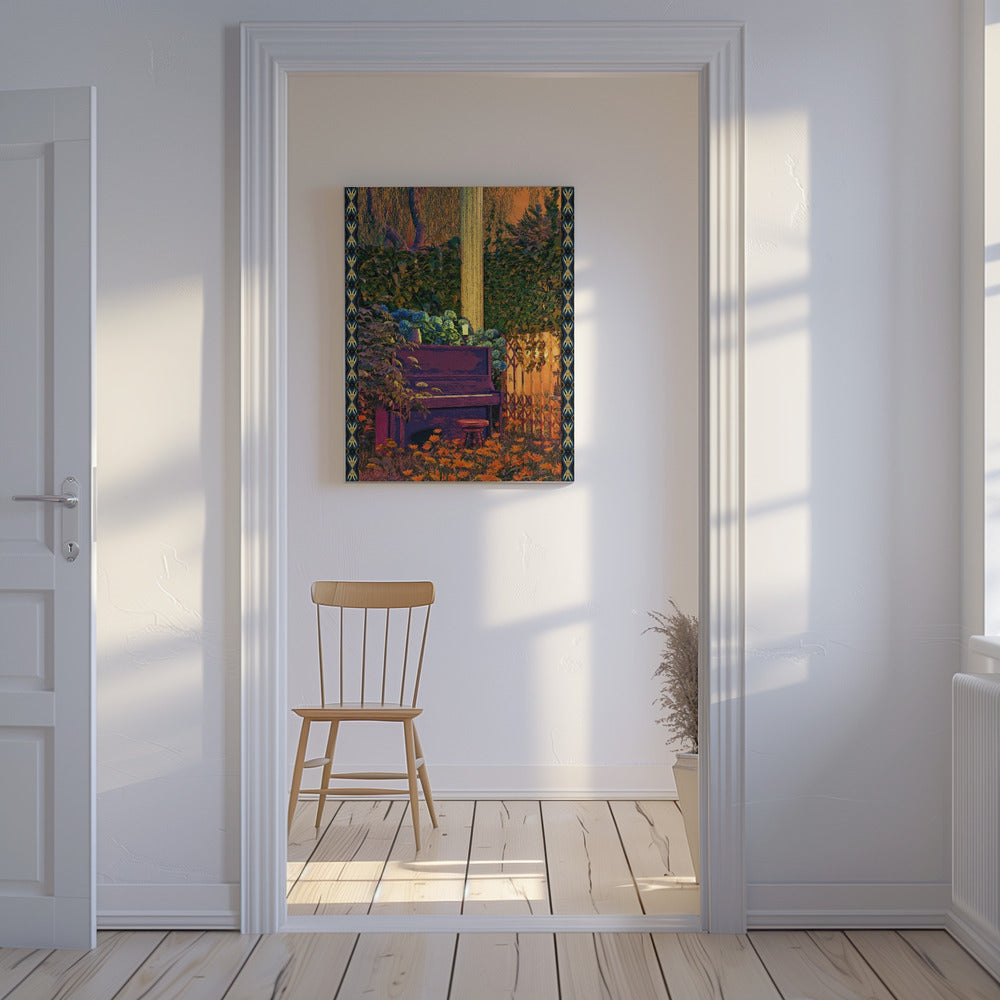 PIANO IN HET BOS | Canvas