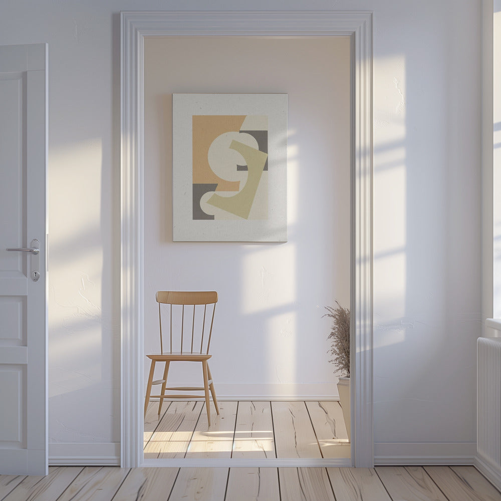 Abstracte harmonie | Canvas
