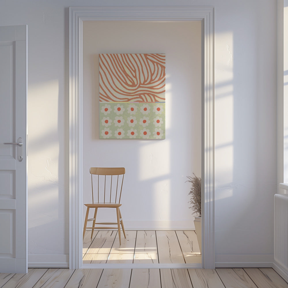 Bloemencompositie 2 | Canvas