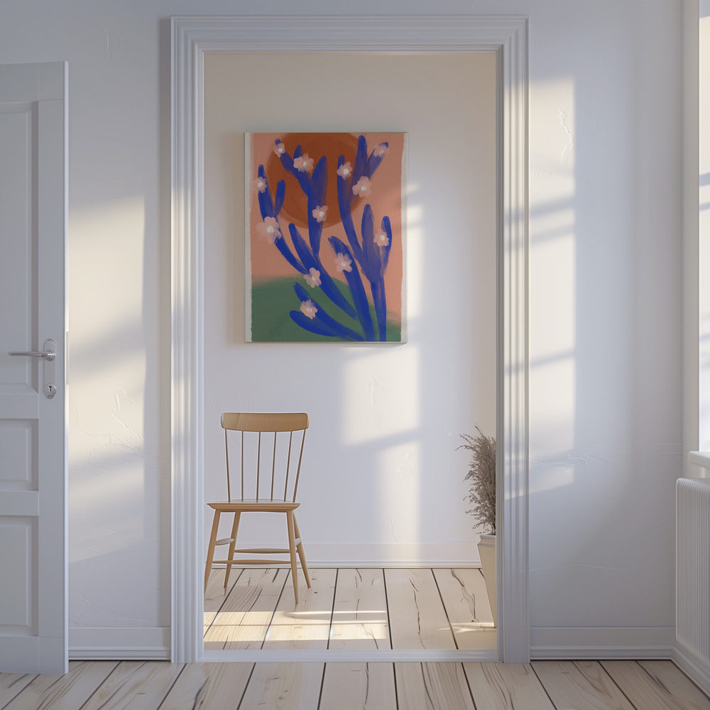 Bloeiende Schemering | Canvas