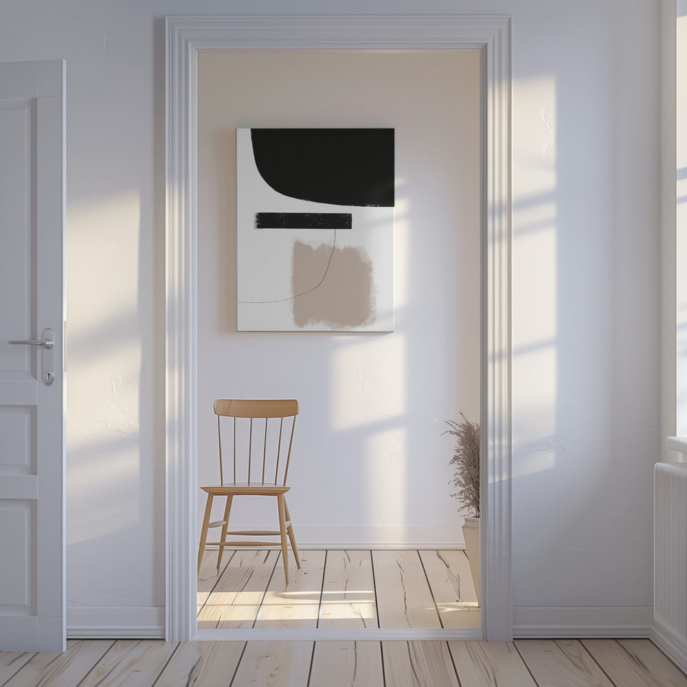 Minimalistische balans | Canvas