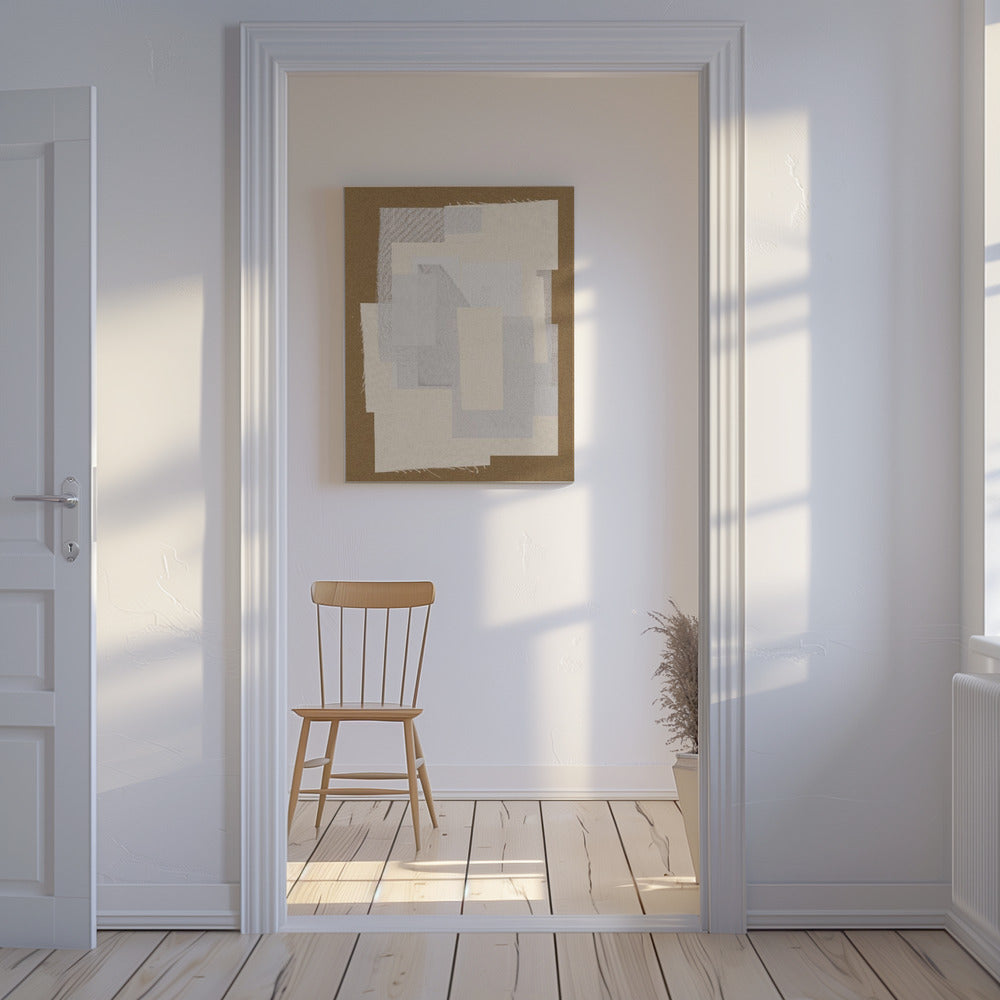 Gelaagde eenvoud | Canvas