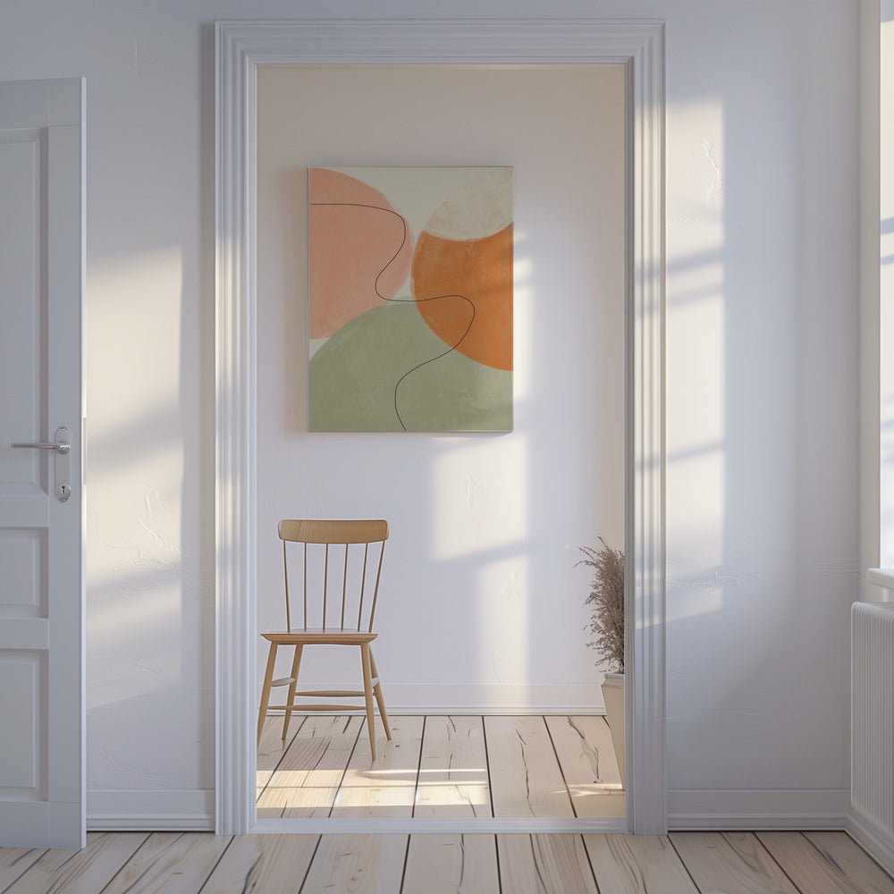 Soft Curves Dance | Canvas