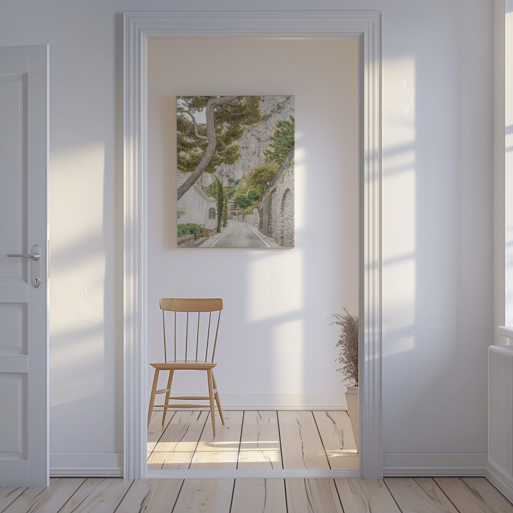 Straten van Capri | Canvas