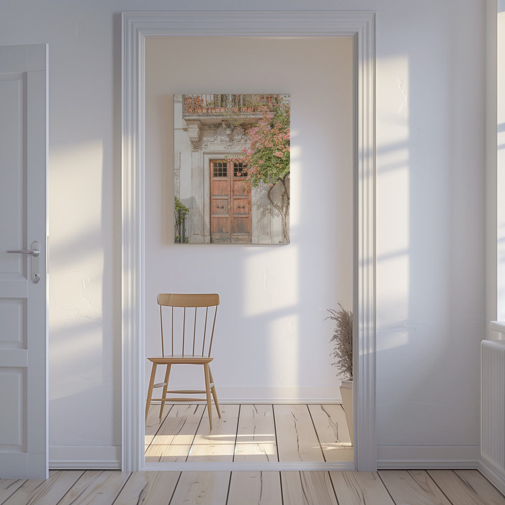 Bloemen entree | Canvas