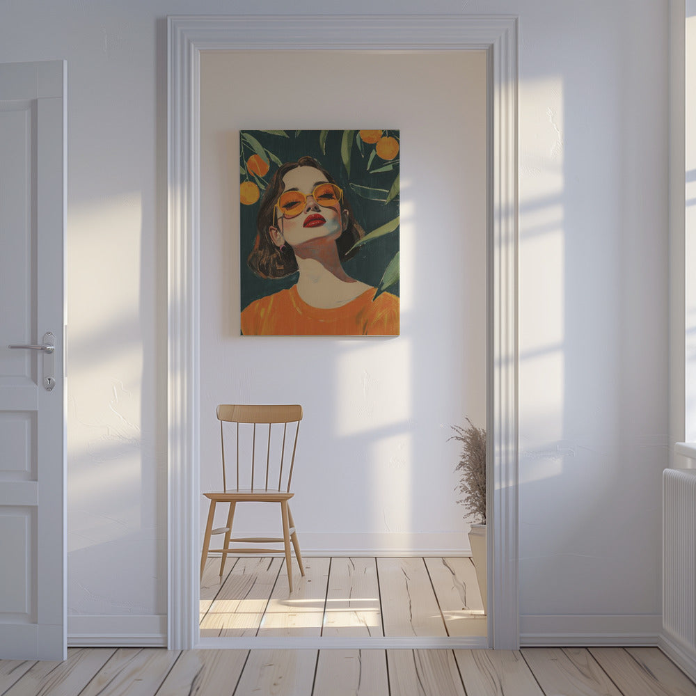 Gouden blik | Canvas