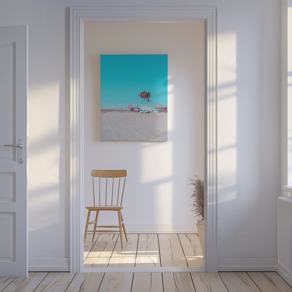 Roy's Motel Cafe Vintage Bord | Canvas