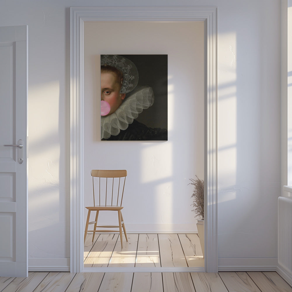 Bubble Gum Queen | Canvas