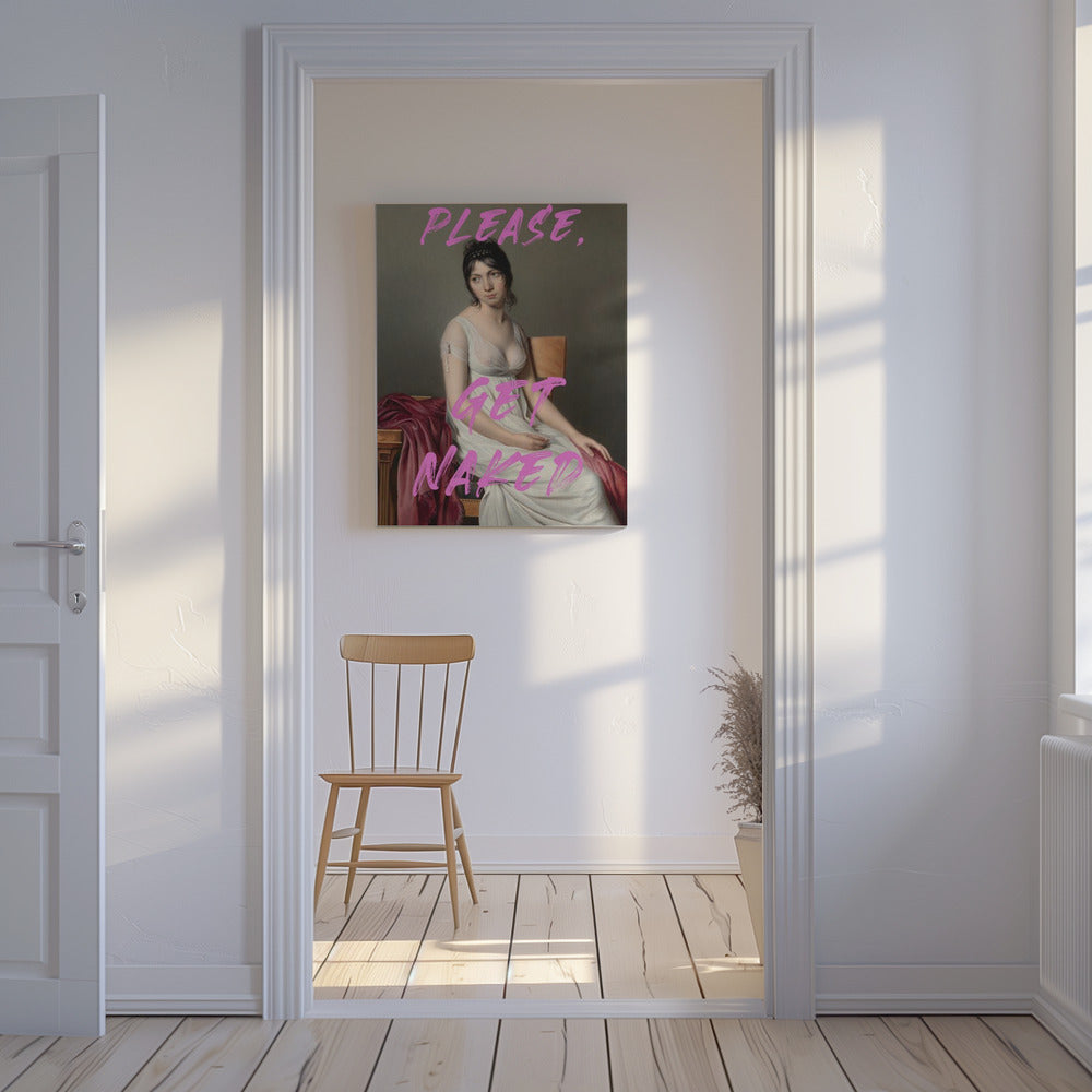 Please, Get Naked | Canvas