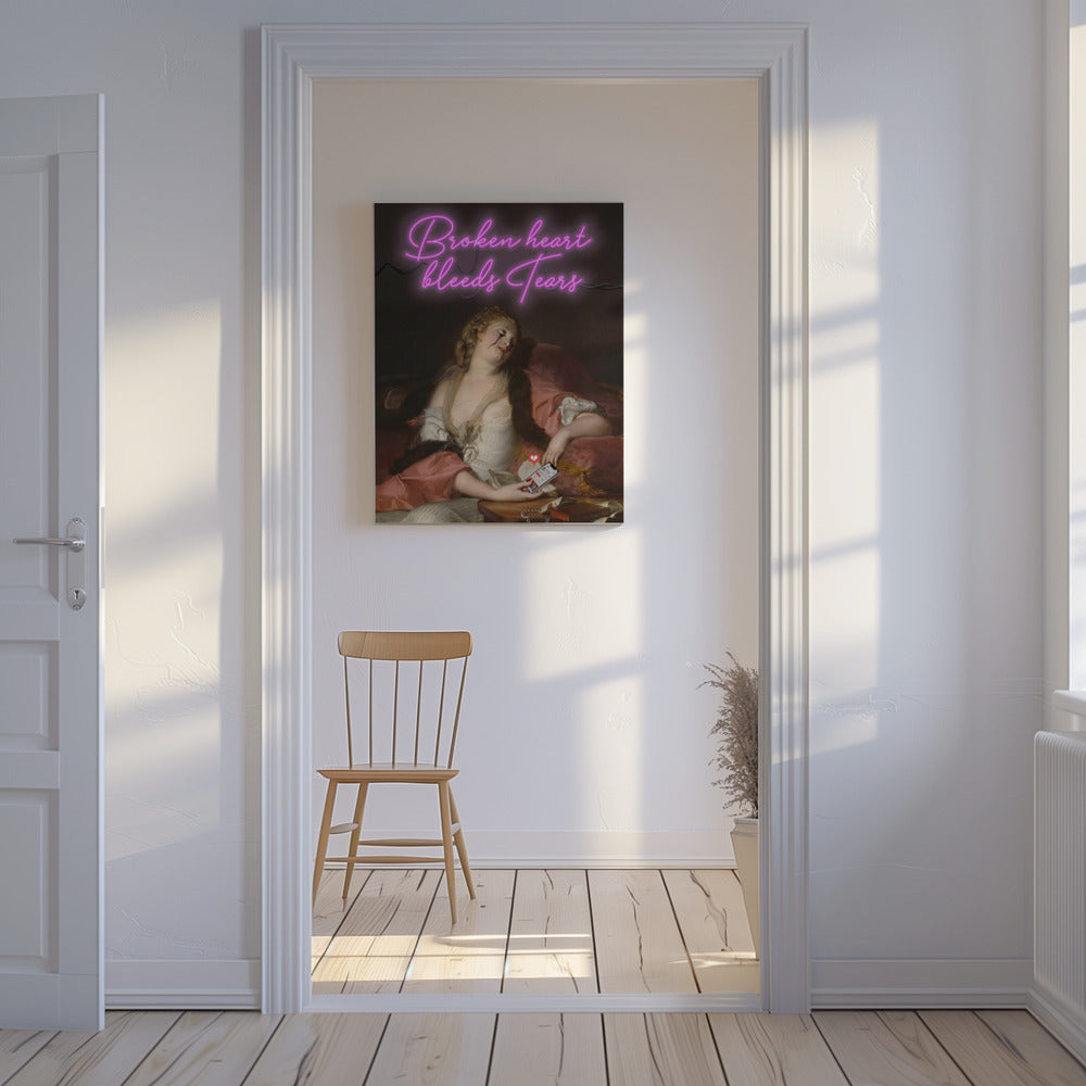 Gebroken Hart | Canvas
