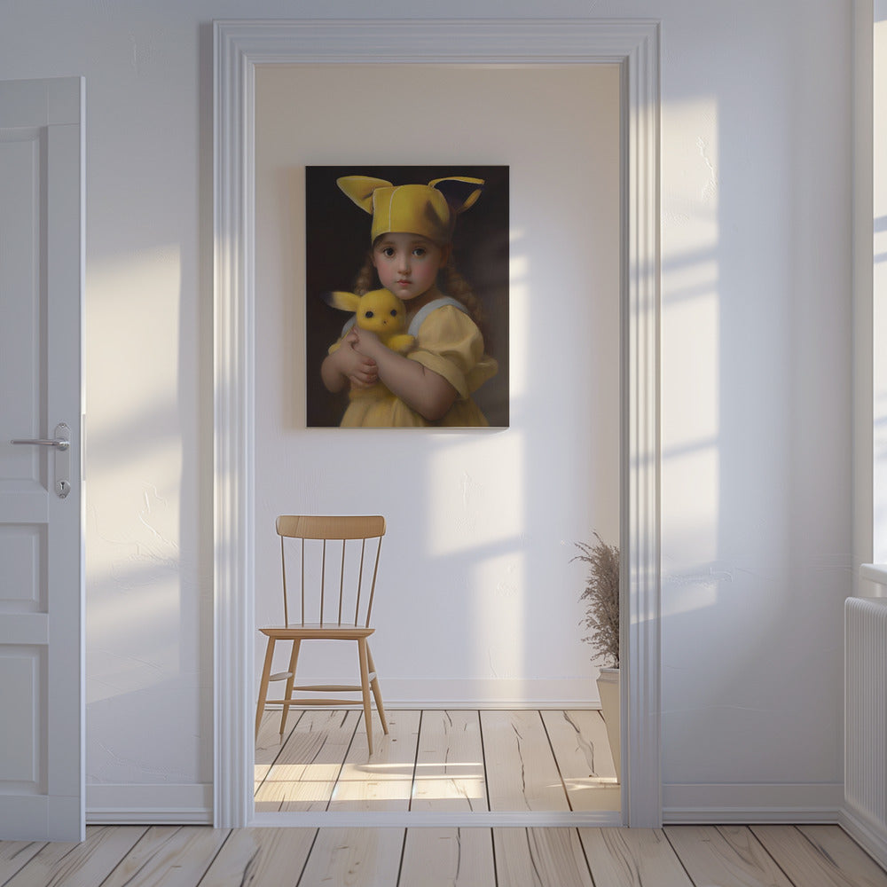 Kawaii Klein Meisje | Canvas