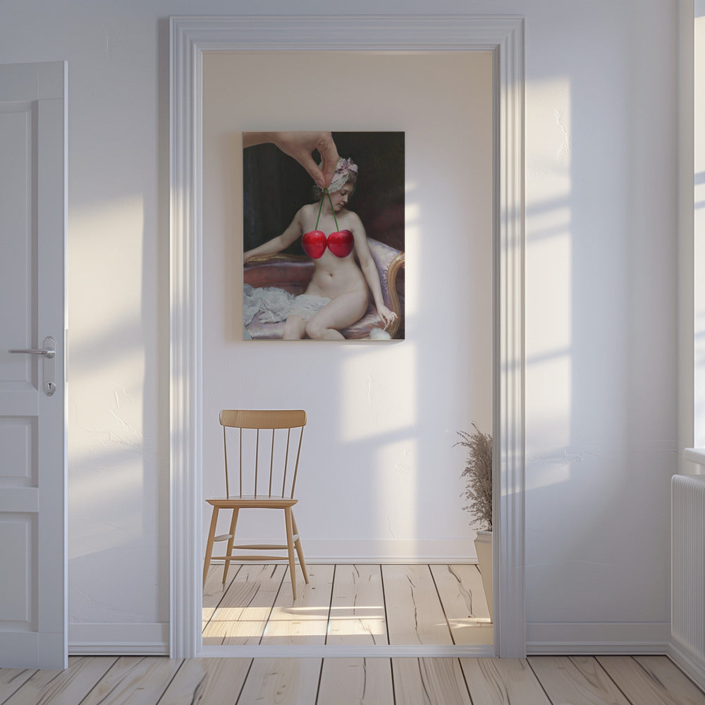 Mijn Kleine Kersen #1 | Canvas