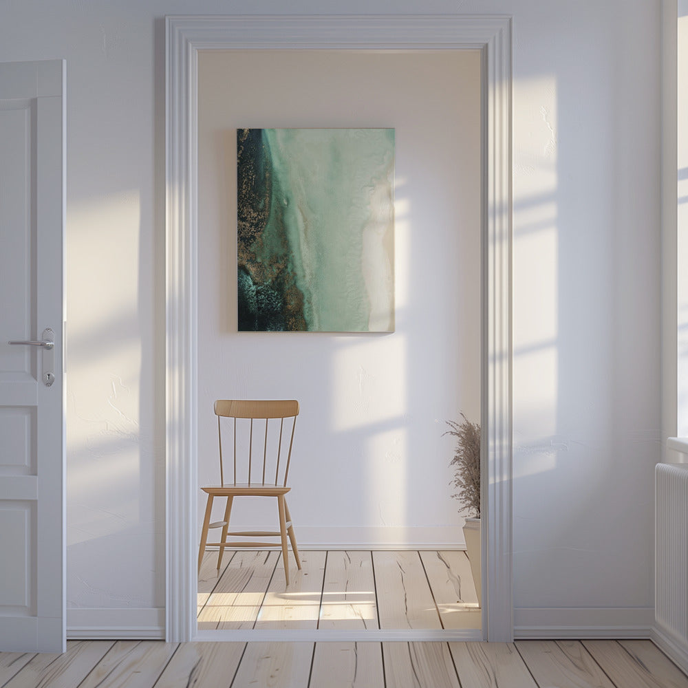 Uitnodigend vredig - Jade Waters | Canvas