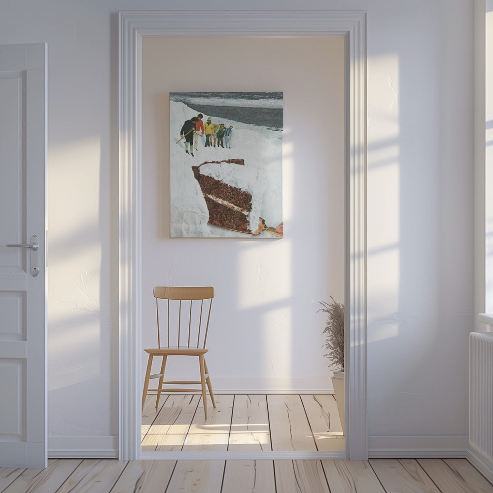 Gletsjerkalftaart - Dessert Sneeuwberg | Canvas