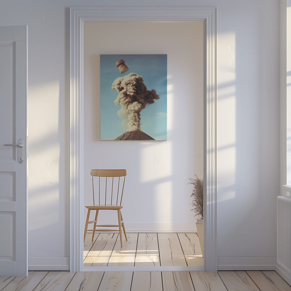 Vulkanische Pop - Champagnefeest | Canvas