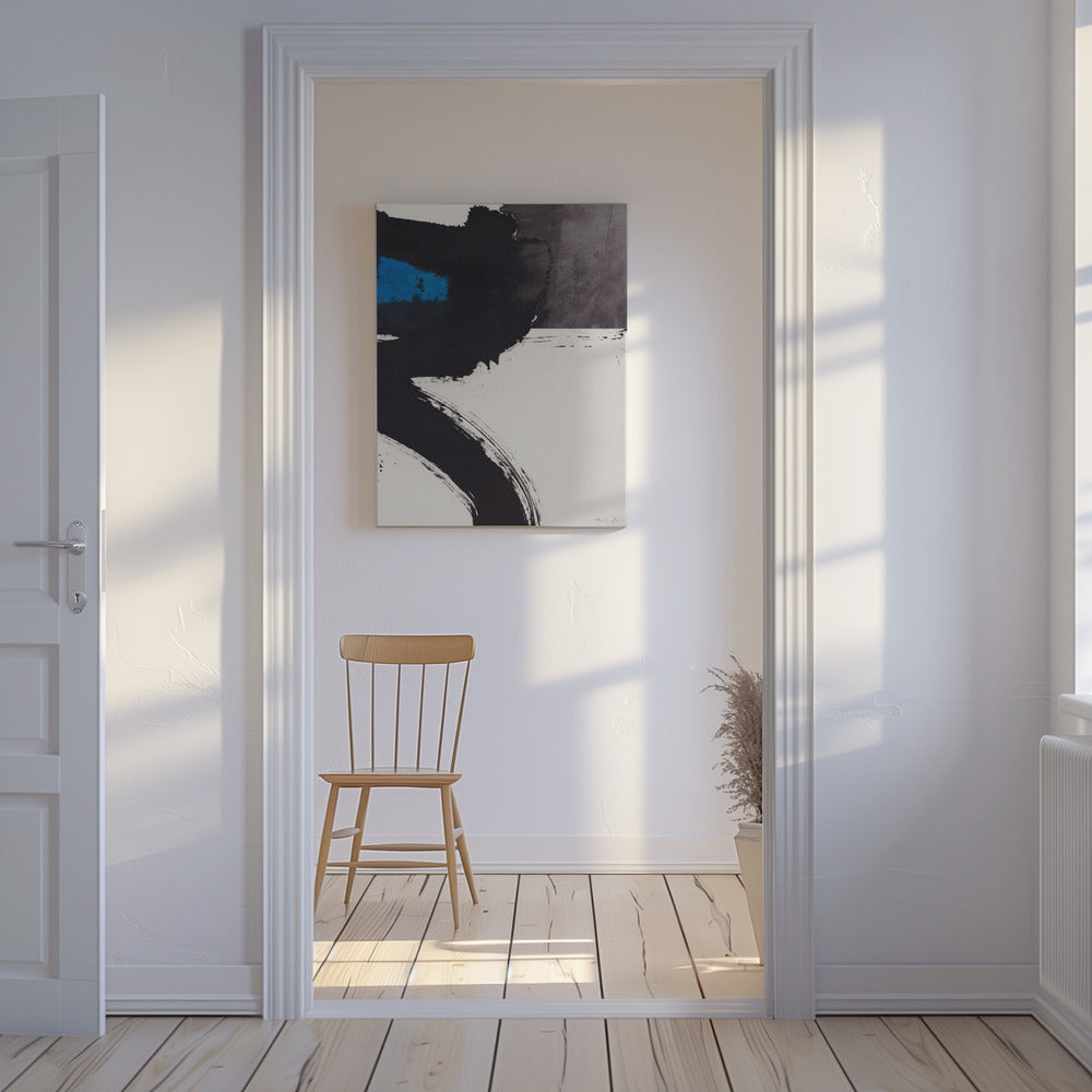 Donkere Weg | Canvas