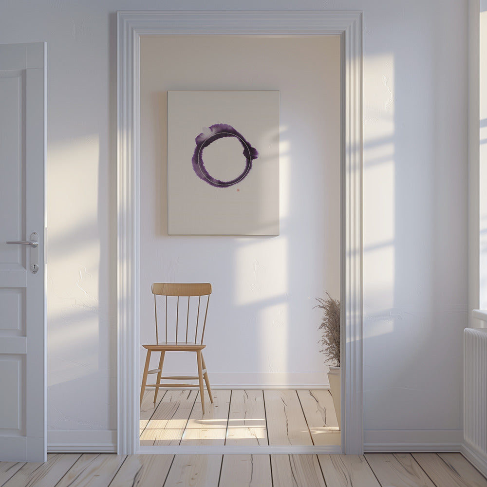 Cirkel nr. 3 | Roos | Canvas