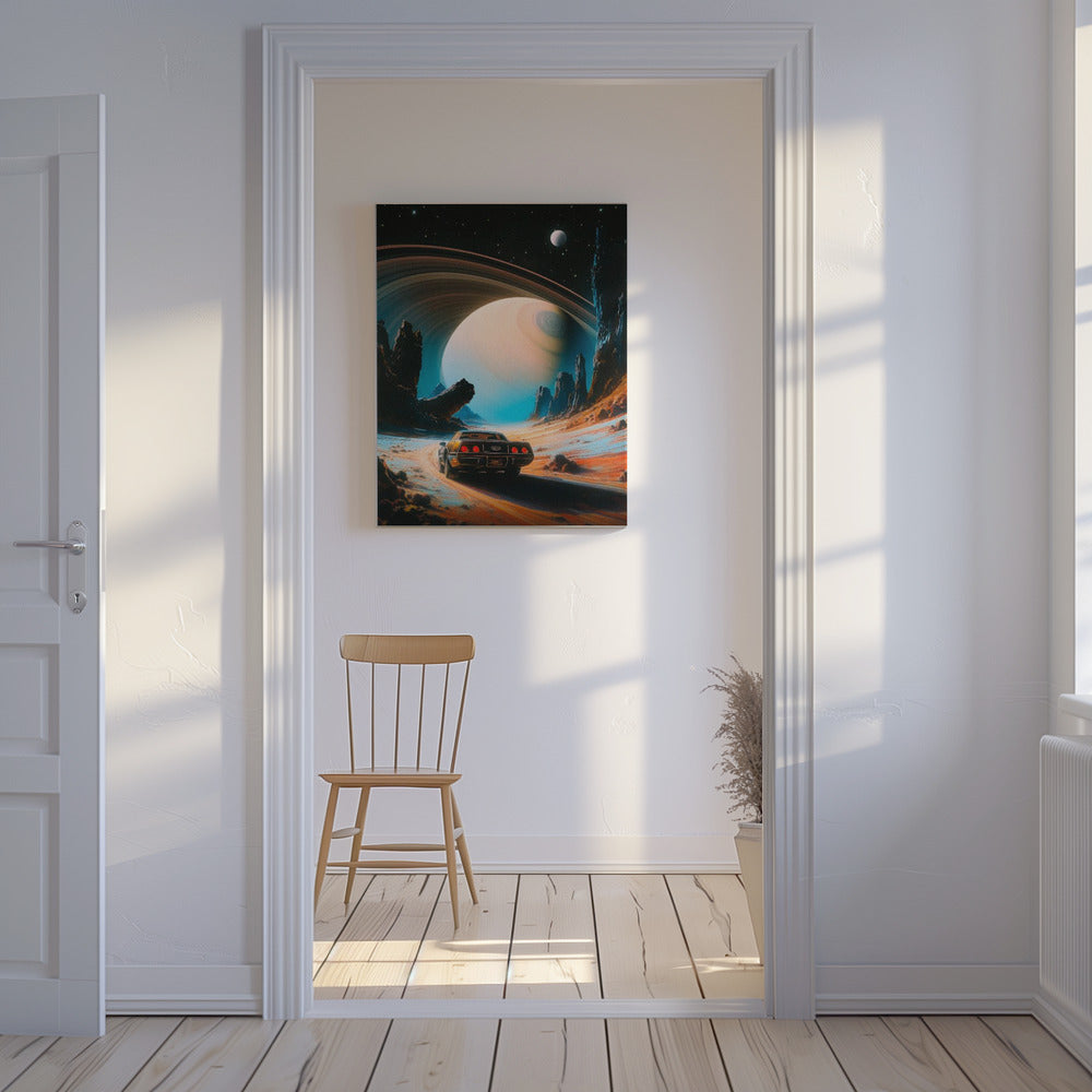 Ultieme ruimteracer | Canvas