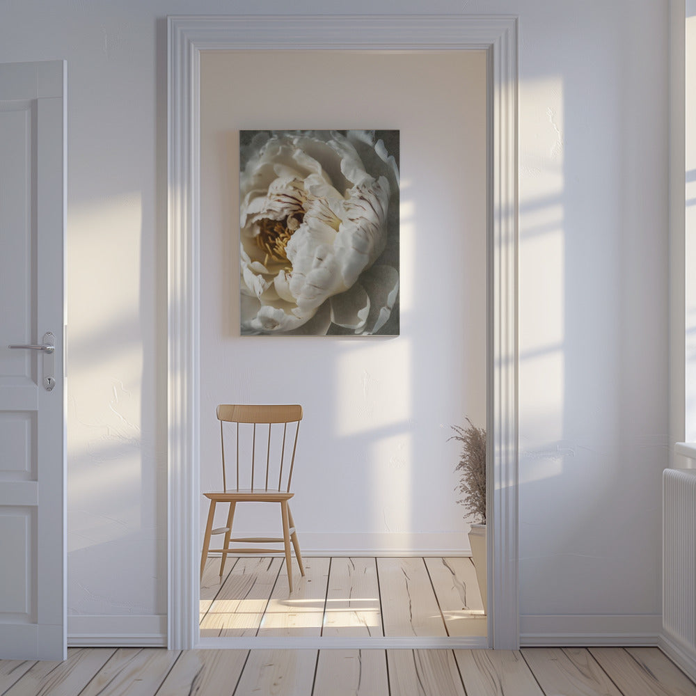 Bloemblaadjes van Sereniteit | Canvas