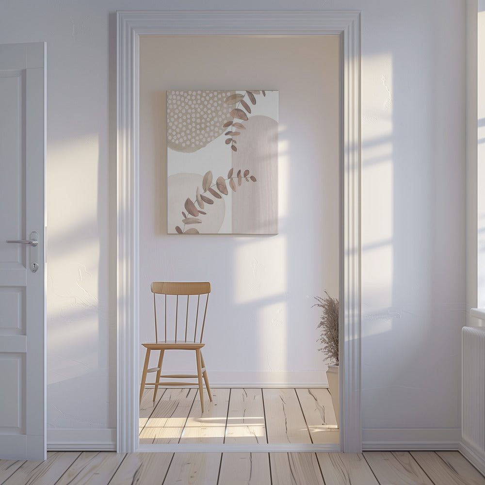Boho in neutraal 1 | Canvas