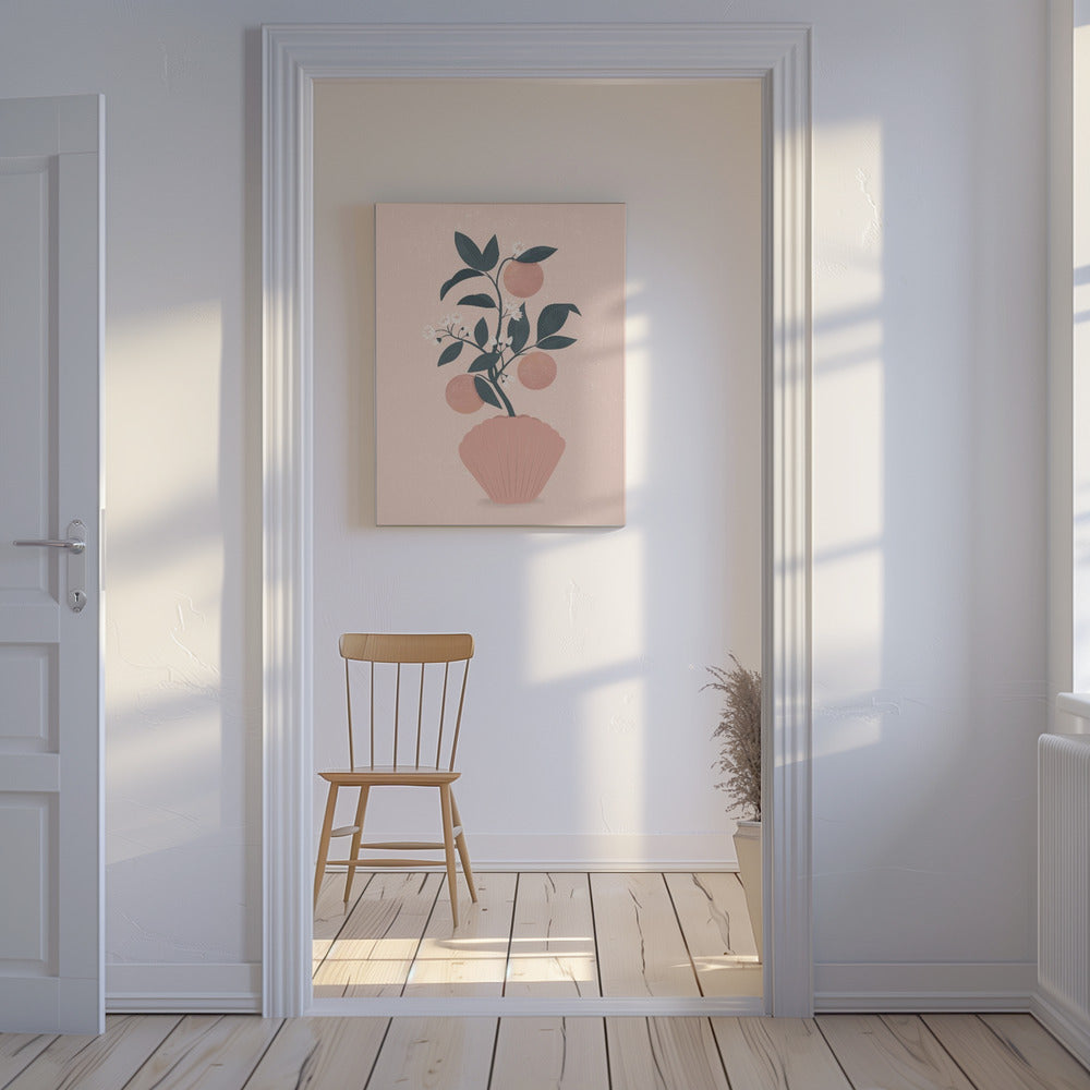 Tangerine Shell | Canvas