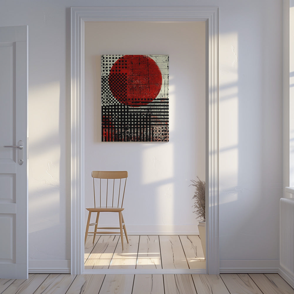Zwart-witte geometrische patronen | Canvas