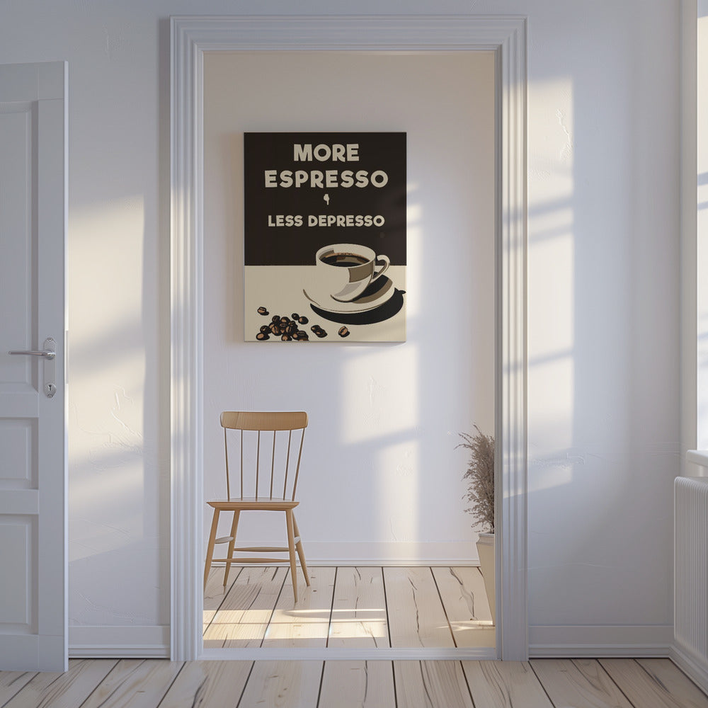 Meer espresso - minder depressie | Canvas