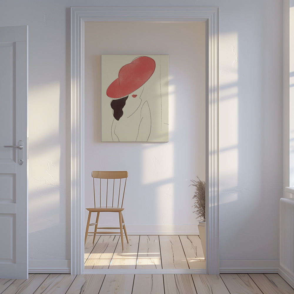 Red Hat Elegance | Canvas