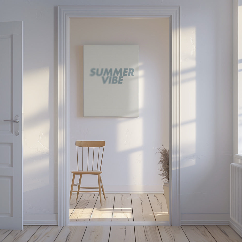 Zonnige Aura | Canvas